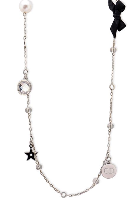 dior bracelet chain|christian dior charm station necklace.